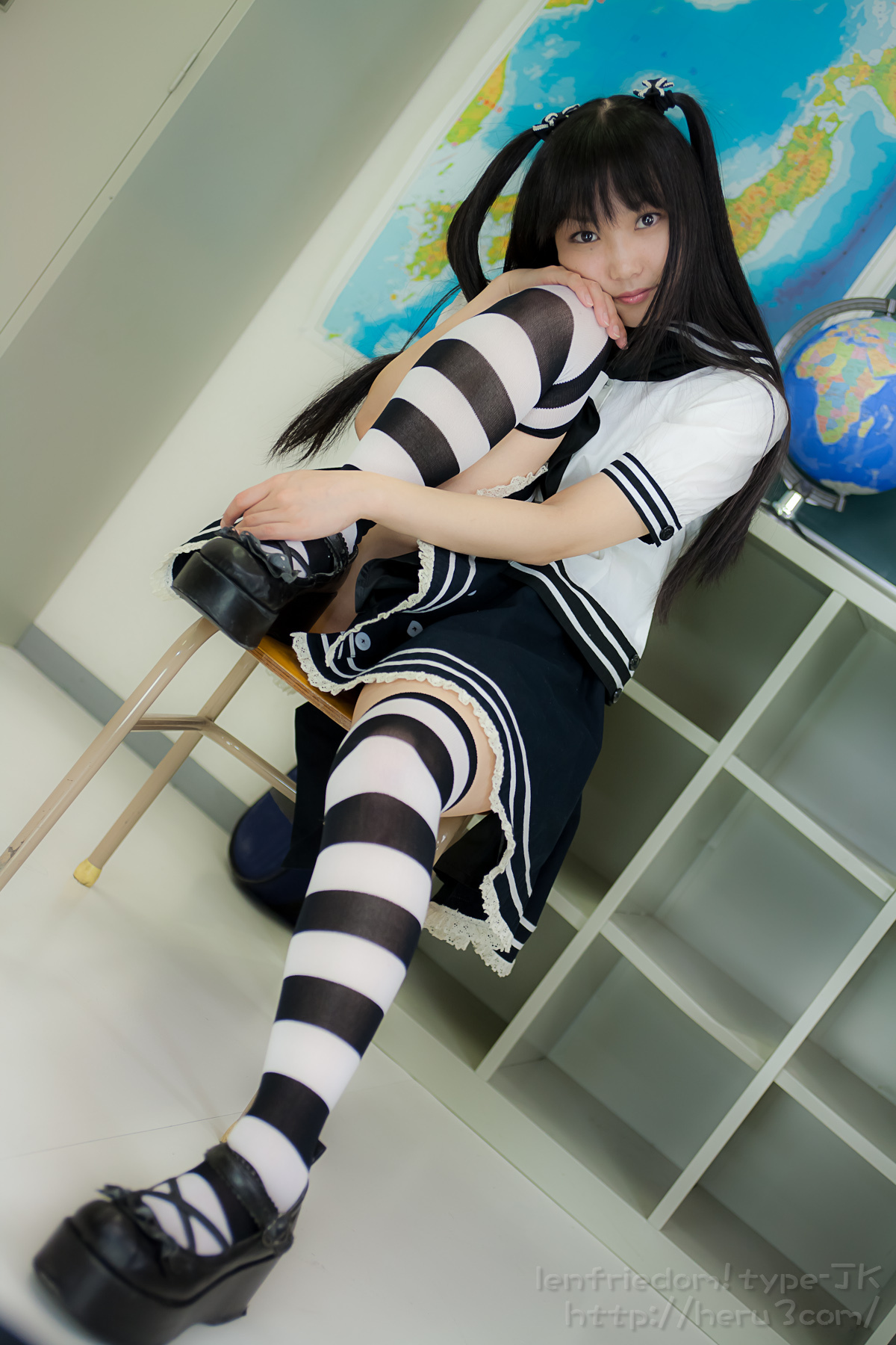 (C80) (コスプレ) [lenfried] lenfriedom CosPlay制服诱惑套图